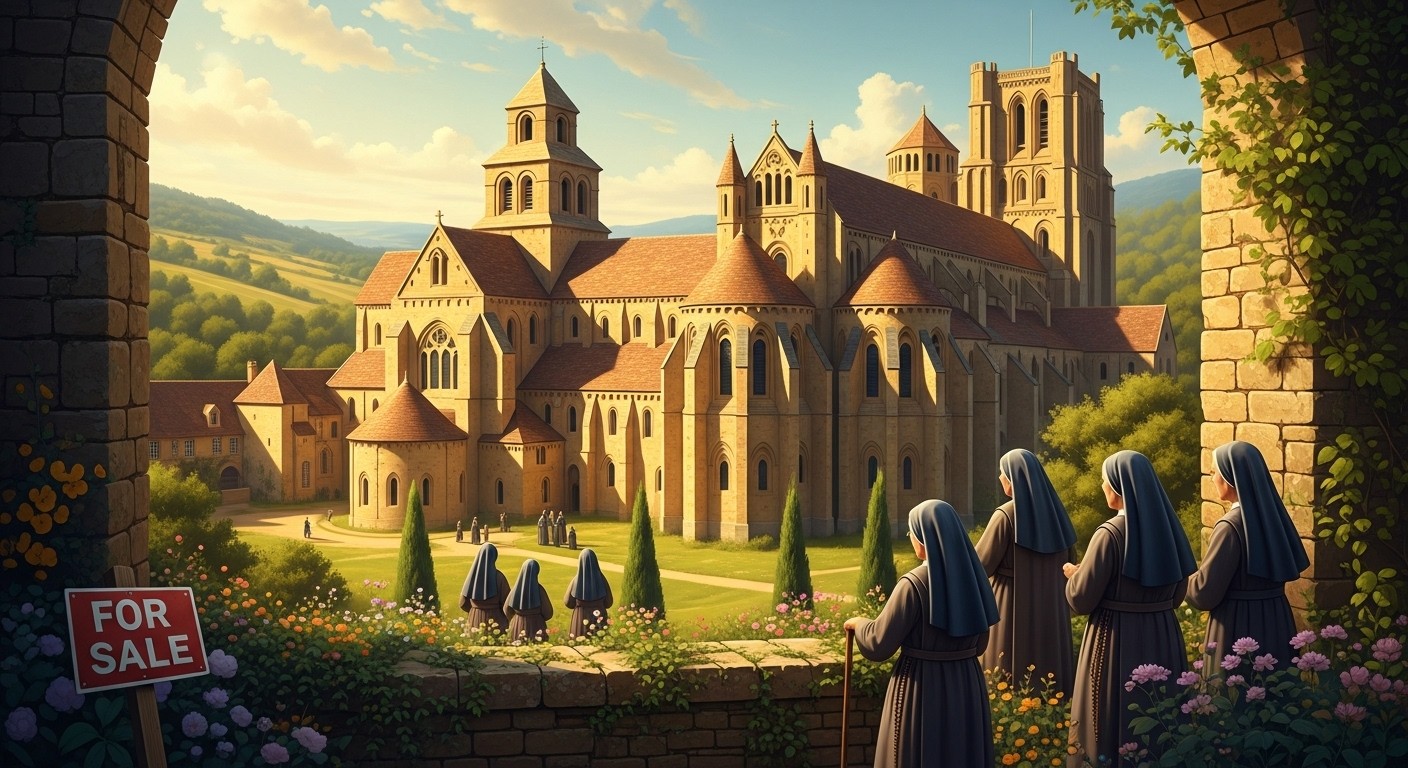 Découvrez pourquoi les sœurs bénédictines de l'abbaye Saint-Vincent à Chantelle doivent vendre leur site historique fondé en 937. Un patrimoine trop grand, des défis modernes, mais un avenir spirituel préservé. Une histoire touchante.