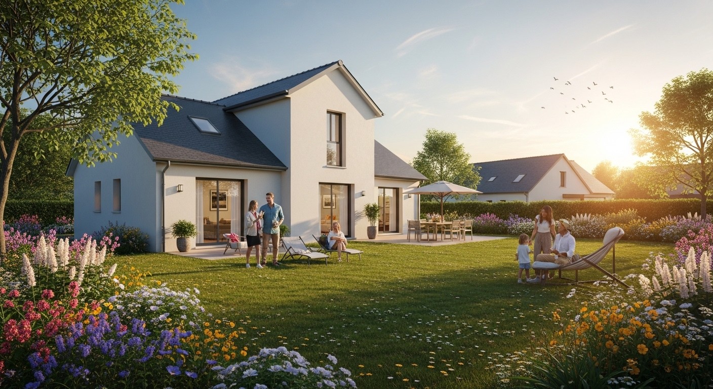 Découvrez pourquoi 80% des Français rêvent toujours d'une maison avec jardin en 2026. Avec le PTZ boosté et des taux stables, ce rêve redevient accessible. Astuces et budgets réels.