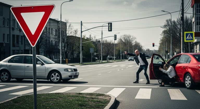 Agression au Volant : Quand un Cédez-le-Passage Tourne au Drame