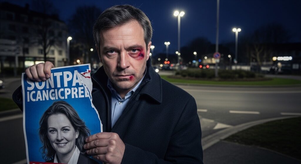 Agression Candidat Municipales Mantes-la-Ville