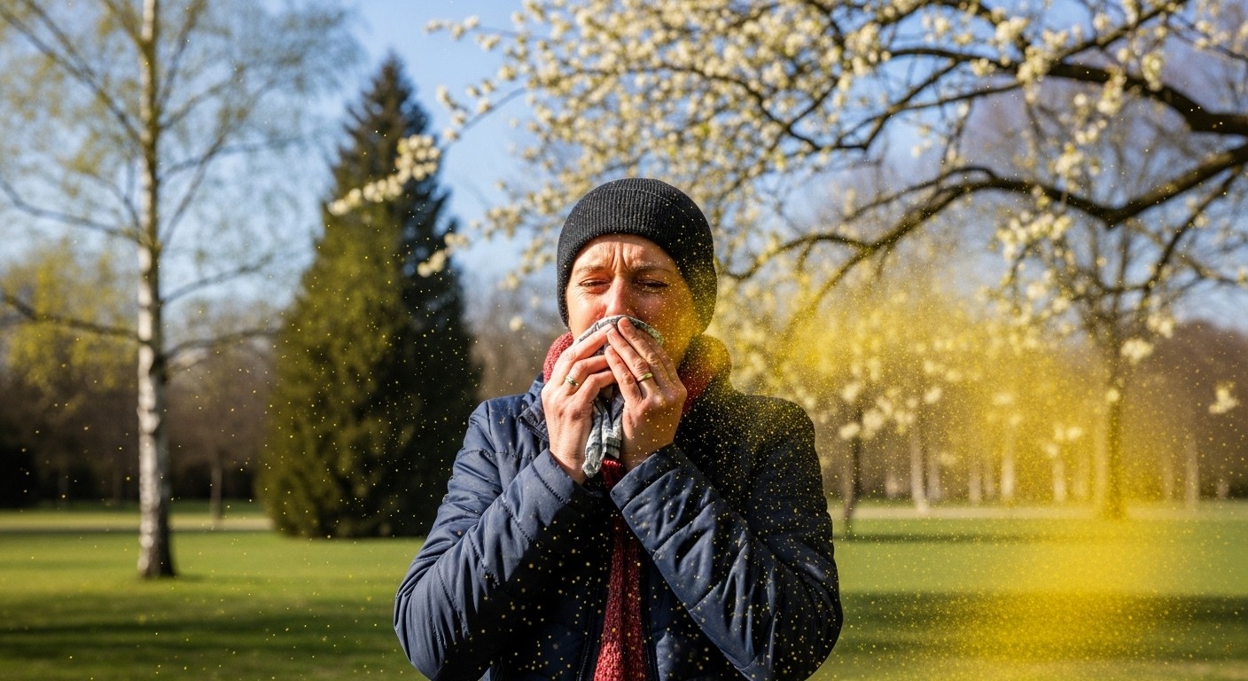 Découvrez pourquoi les allergies au pollen touchent de plus en plus d’adultes, même tardivement, avec une saison précoce en 2026 due au climat. Symptômes, astuces et traitements pour mieux vivre cette période.