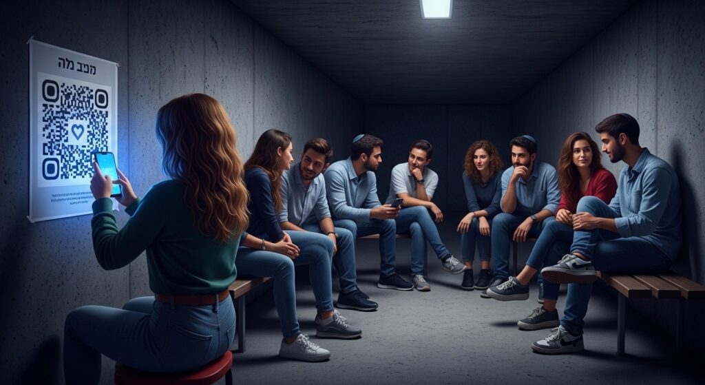 Application de Rencontres dans les Abri : L&rsquo;Innovation Israélienne Face aux Missiles