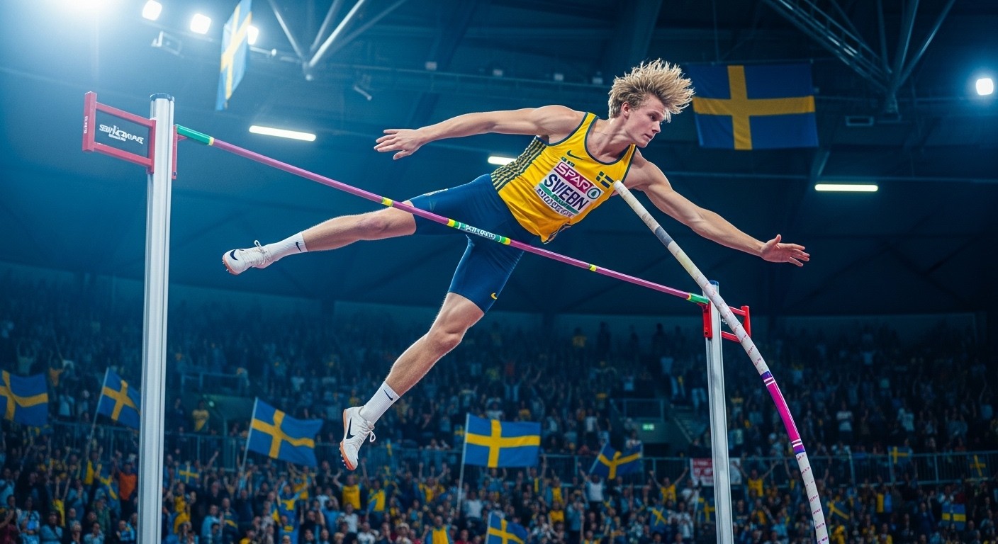 Découvrez comment Armand Duplantis a franchi 6,31m à Uppsala pour son 15e record mondial en saut à la perche. Une performance historique chez lui qui repousse encore les limites.