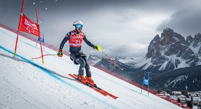Arthur Bauchet Chute en Super-G aux Paralympiques 2026
