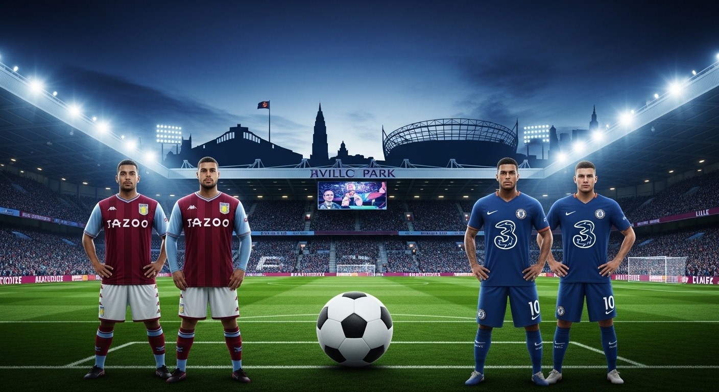 Ce soir, Aston Villa et Chelsea s'affrontent en Premier League. Lille et PSG observent attentivement leurs futurs adversaires en huitièmes de C1 et C3. Analyse complète.