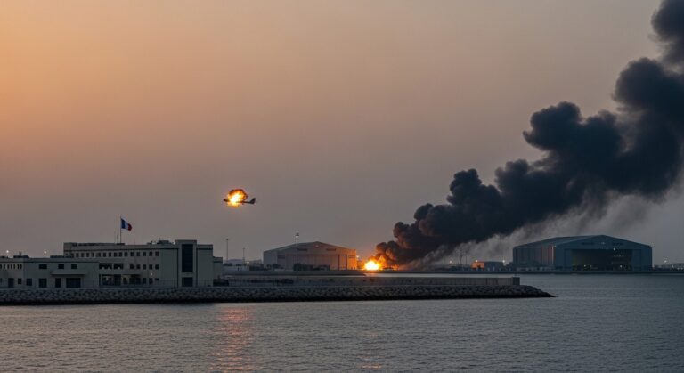 Attaque Drones Iraniens Base Française Abou Dhabi
