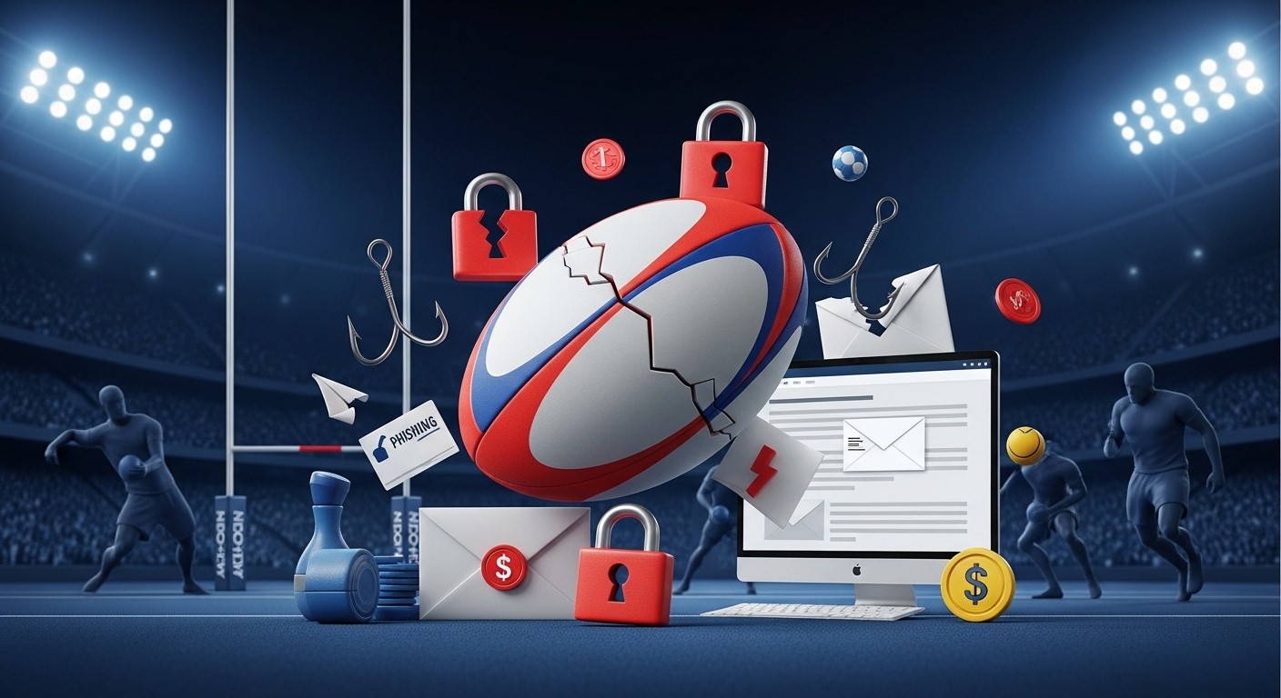 Découvrez comment la Fédération française de rugby a été ciblée par une campagne de phishing. Conseils pratiques, mesures prises et risques pour les 420 000 licenciés face à cette cyberattaque.