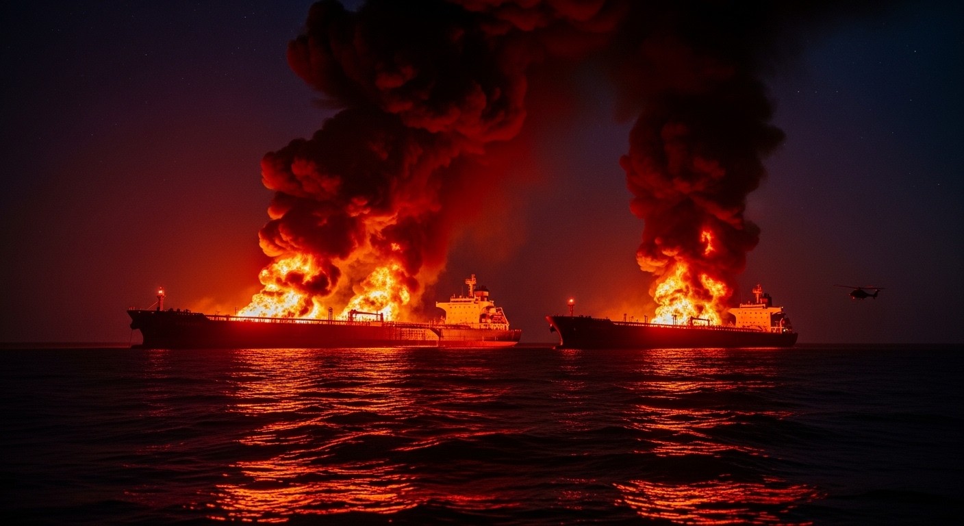 Deux pétroliers attaqués au large de l'Irak : un mort, disparus, acte de sabotage dans un Golfe en tension extrême. Décryptage complet du drame et ses implications.