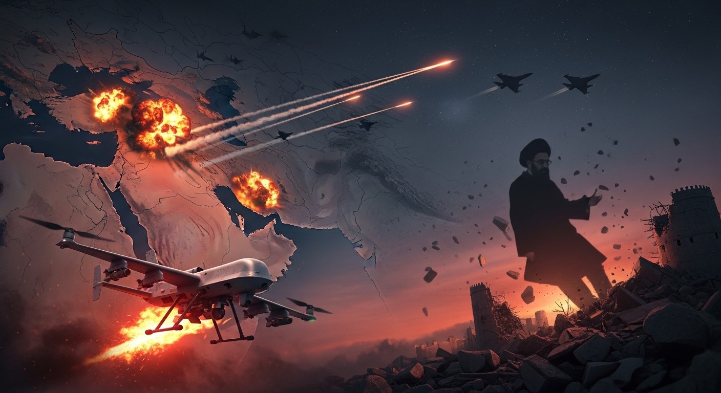 Découvrez les coulisses de l'opération Epic Fury : frappes massives, élimination de Khamenei, drones jetables et objectifs de régime change. Une offensive historique expliquée en détail.