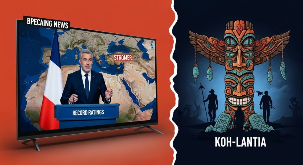 Audiences TV : Allocution Macron et Retour Explosif de Koh-Lanta