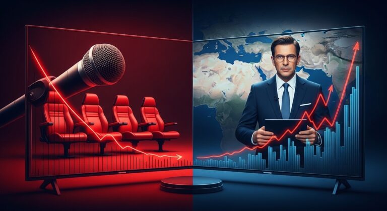 Audiences TV : Chute Libre pour The Voice, JT en Explosion