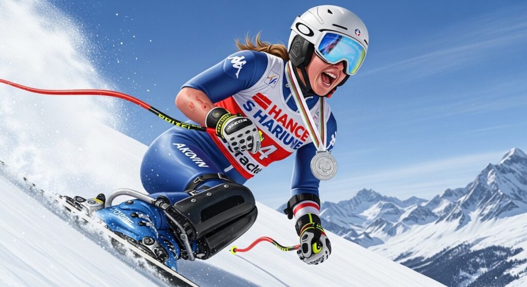 Aurélie Richard : Nouvelle Étoile du Para-Ski en Argent aux Paralympiques