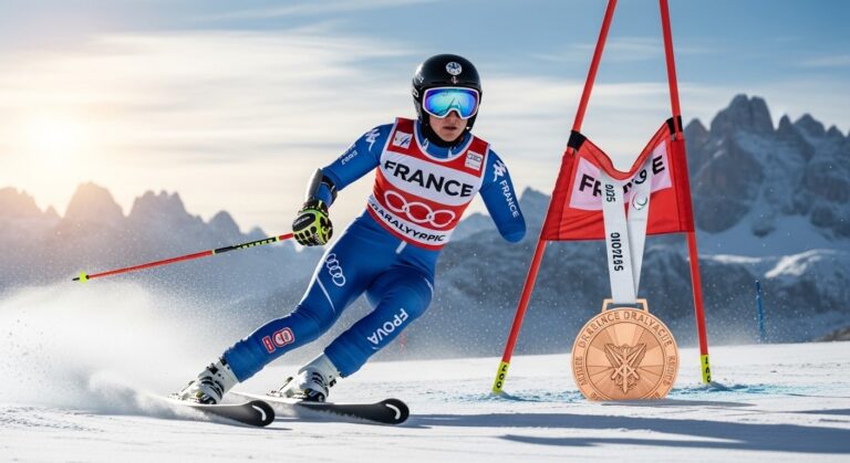 Aurélie Richard : Quatrième Médaille aux Paralympiques 2026