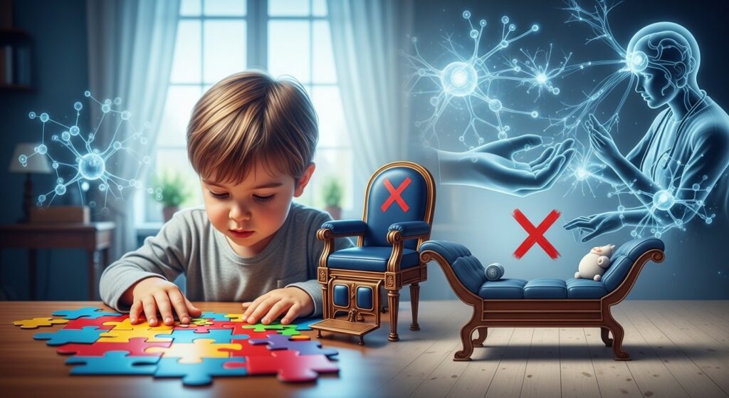 Autisme et TDAH chez l&rsquo;Enfant : Pourquoi la Psychanalyse est Déconseillée