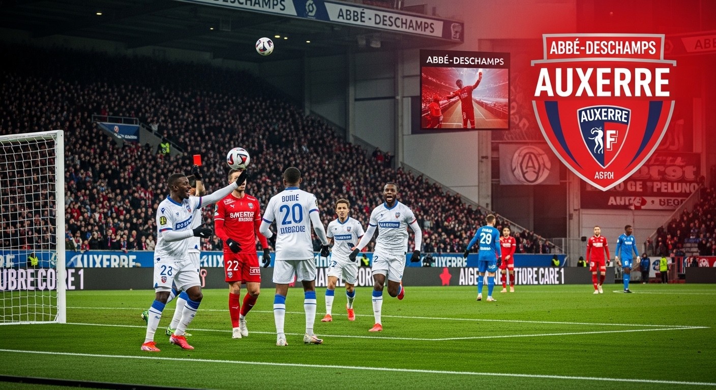 Découvrez comment Auxerre, réduit à 10 dès le début, a humilié Brest (3-0) en Ligue 1. Un exploit qui relance les Auxerrois dans la lutte pour le maintien !