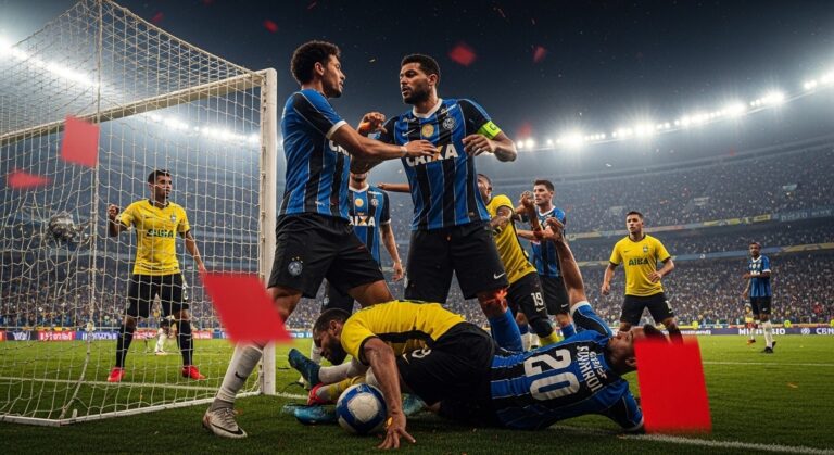 Bagarre Générale en Finale Brésilienne : 23 Cartons Rouges et Chaos Total