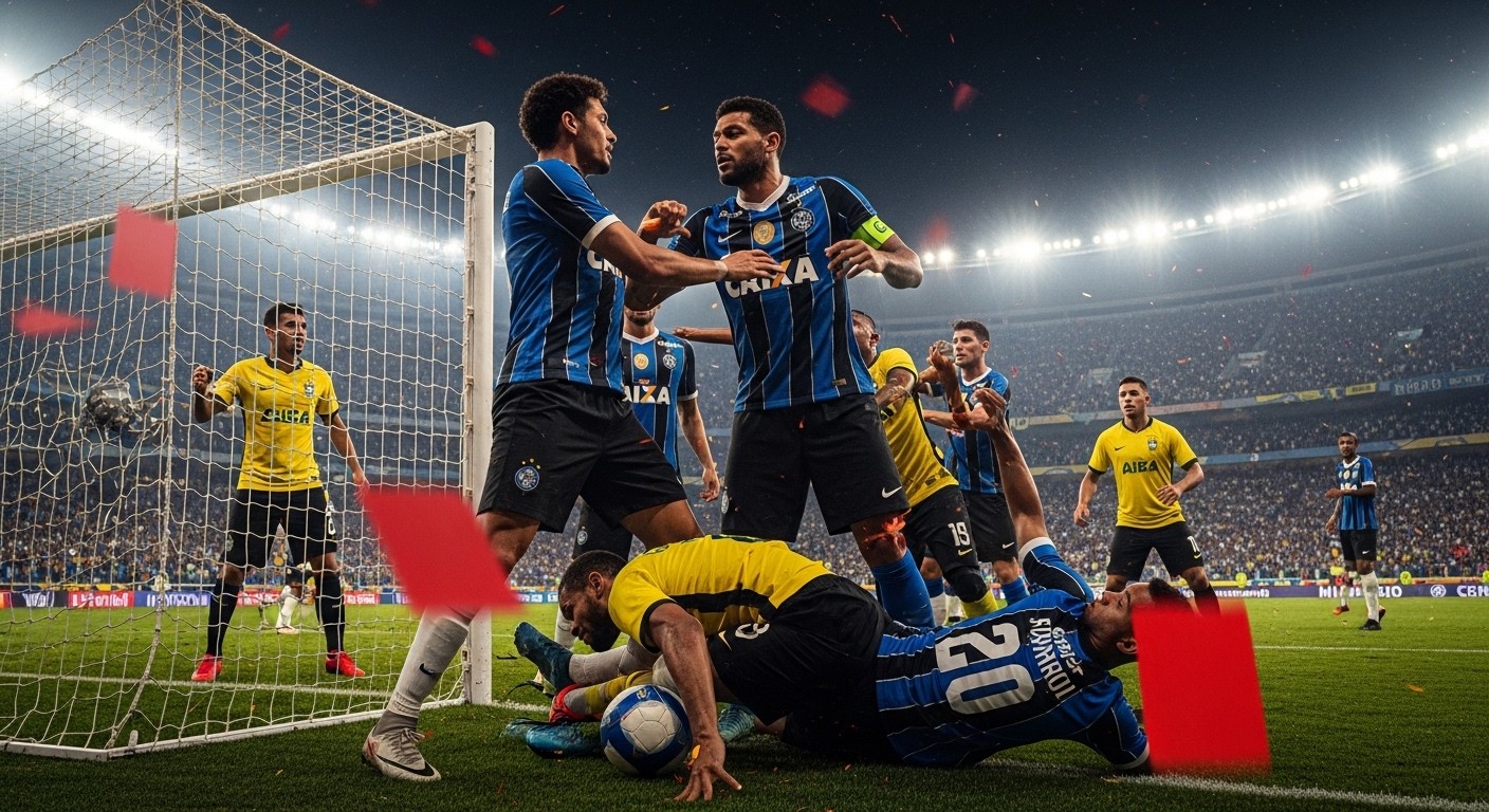 Découvrez le scandale absolu de la finale du Minas Gerais : une bagarre monstre entre Cruzeiro et Atlético Mineiro finit avec 23 expulsions, Hulk impliqué et un terrain transformé en ring. Que s'est-il vraiment passé ?