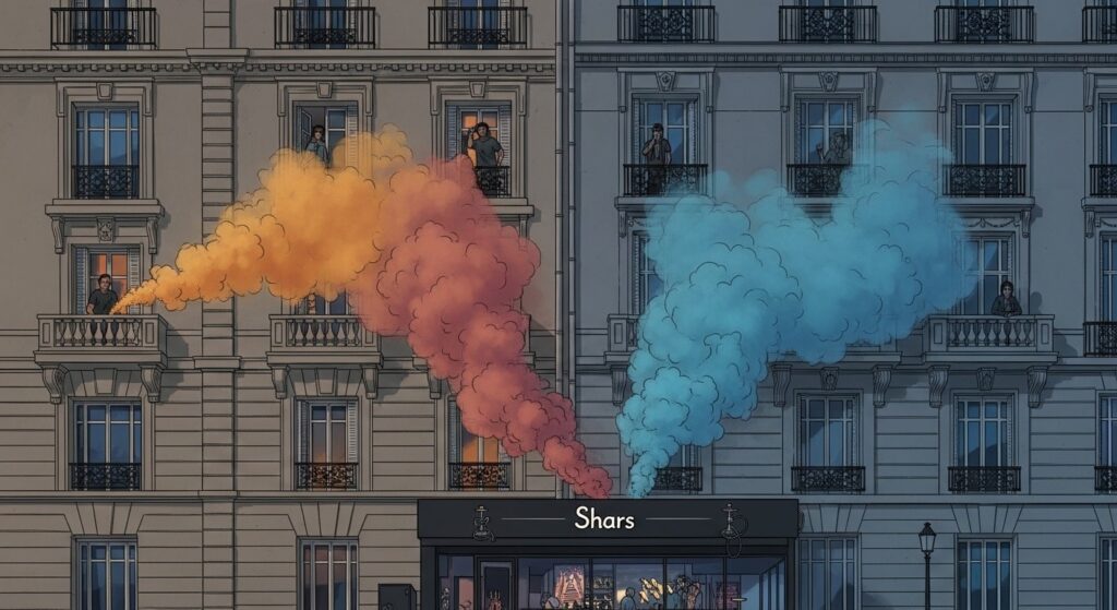 Bar à Chicha Avenue de Wagram : Copropriétaires en Colère pour Leur Santé