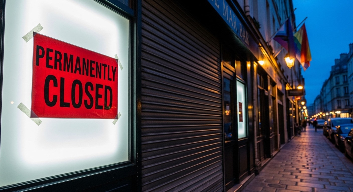 Découvrez pourquoi cinq bars gays emblématiques du Marais à Paris ont simulé une fermeture définitive : un cri d'alarme contre les mises en demeure et la menace sur leurs terrasses, à l'approche des municipales à Paris Centre.