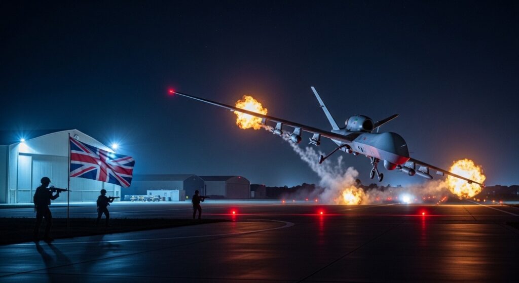 Base Britannique à Chypre Touchée : Londres Rassure Après l&rsquo;Attaque Iranienne