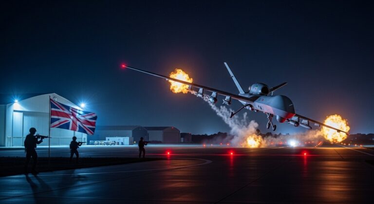 Base Britannique à Chypre Touchée : Londres Rassure Après l&rsquo;Attaque Iranienne