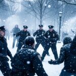 Bataille de Boules de Neige à New York : Le Maire Contre la Police