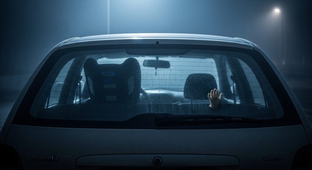 Bébé Retrouvé en Pleurs dans Voiture Fourrière Michigan