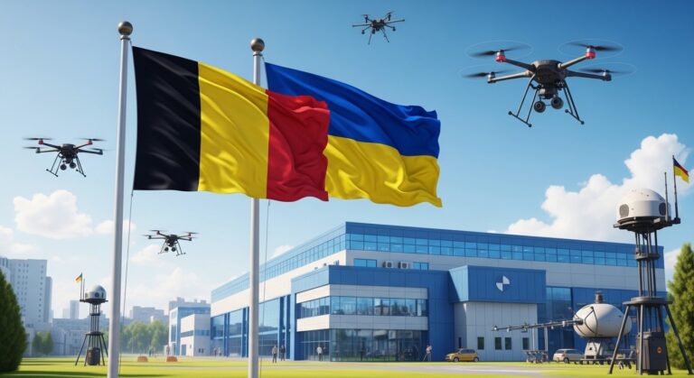 Belgique et Ukraine : Lancement d’une Production Locale de Drones