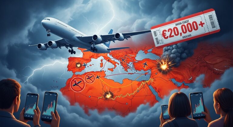 Billets d&rsquo;Avion Explosent : Plus de 20 000 € pour Sydney-Londres