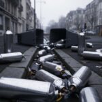 Bonbonnes de Gaz Hilarant Abandonnées : Un Fléau Urbain Sans Fin ?