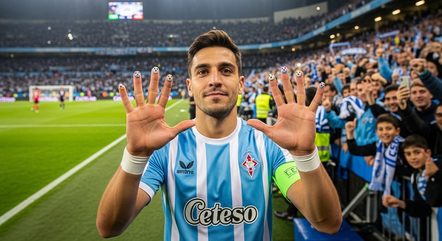 Découvrez Borja Iglesias, attaquant engagé du Celta Vigo qui ose les ongles vernis et combat l'homophobie dans le foot. Un portrait inspirant d'un joueur libre et authentique.