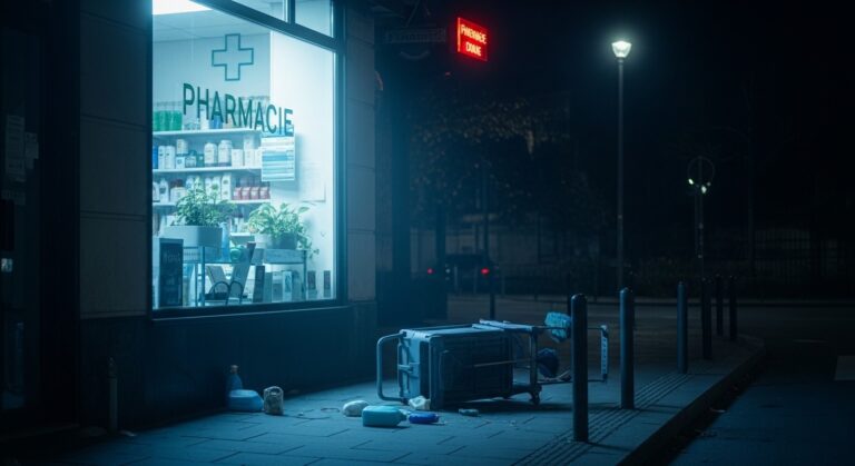 Cambrioleur Maladroit : Traces de Sang le Trahissent