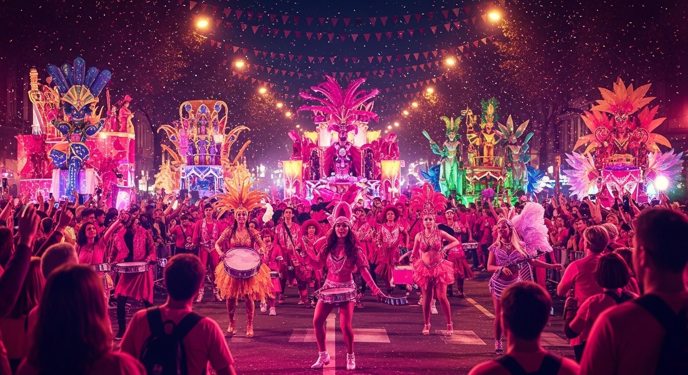 Découvrez le carnaval de Toulouse 2026 et son thème "Tous en rose" ! Près de 30 000 personnes attendues pour un défilé géant, chars, musique et ambiance festive dans la Ville Rose ce samedi 14 mars.