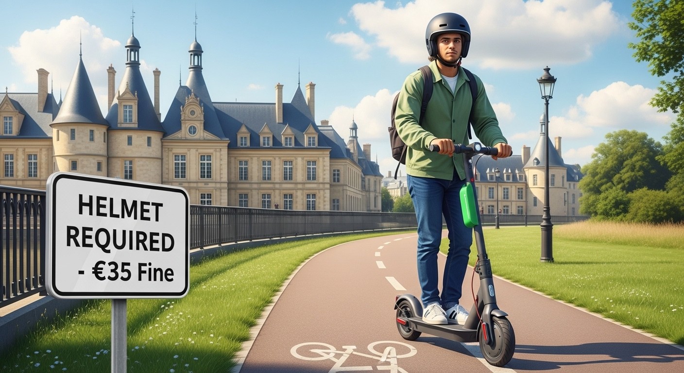 À Compiègne, le port du casque devient obligatoire pour les trottinettes électriques depuis mars 2026. Amende de 35 €, accidents en hausse : découvrez pourquoi cette mesure change la donne pour la sécurité urbaine.