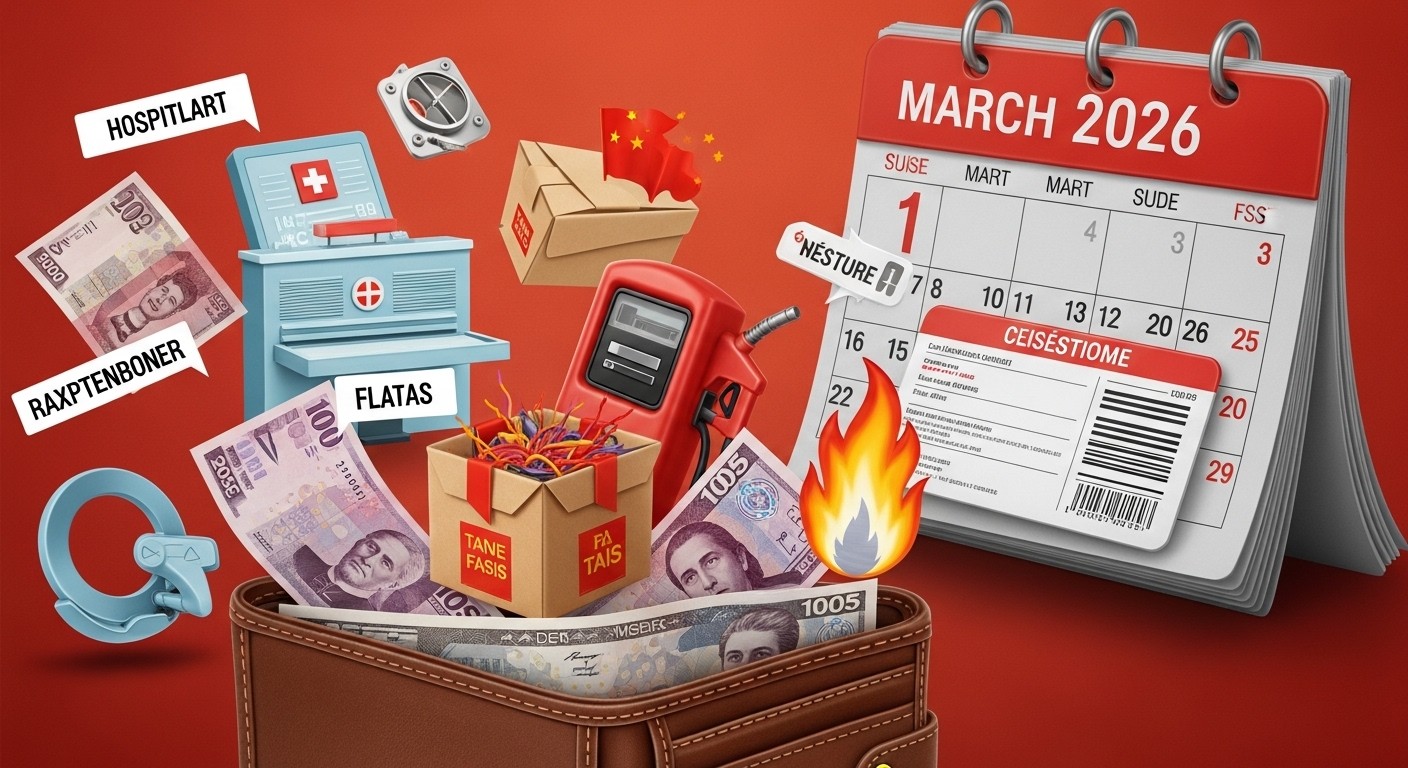 Découvrez les hausses des forfaits hospitaliers, carte grise, taxe petits colis, gaz et allocations familiales au 1er mars 2026. Impact réel sur votre budget.