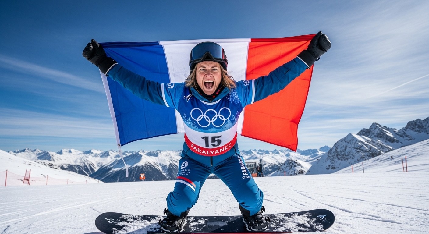 Découvrez comment Cécile Hernandez, porte-drapeau français, prépare avec détermination les Jeux paralympiques d'hiver de Milan-Cortina 2026 pour viser un nouveau titre en snowboard.