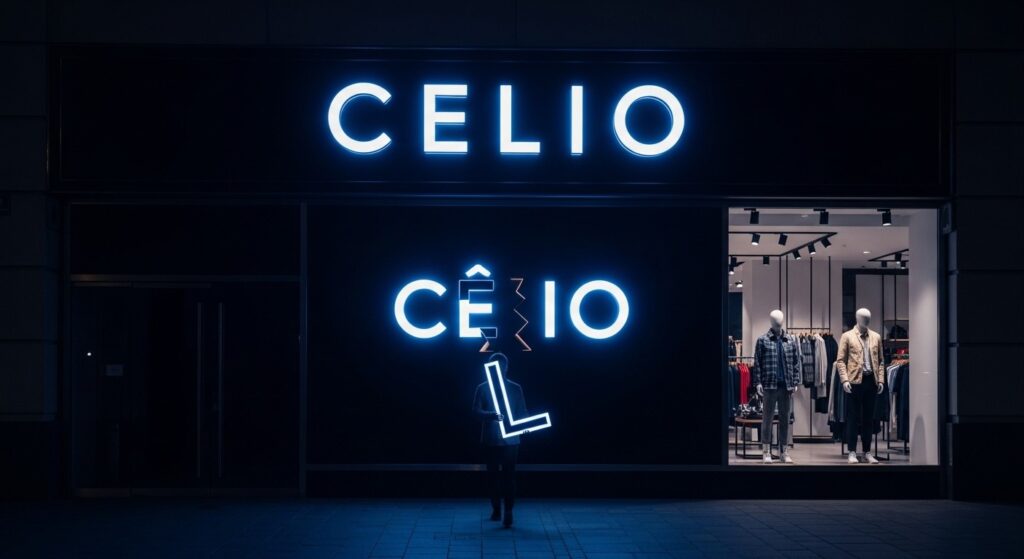 Celio et le Mystère du L Volé : Coup de Génie Marketing ?