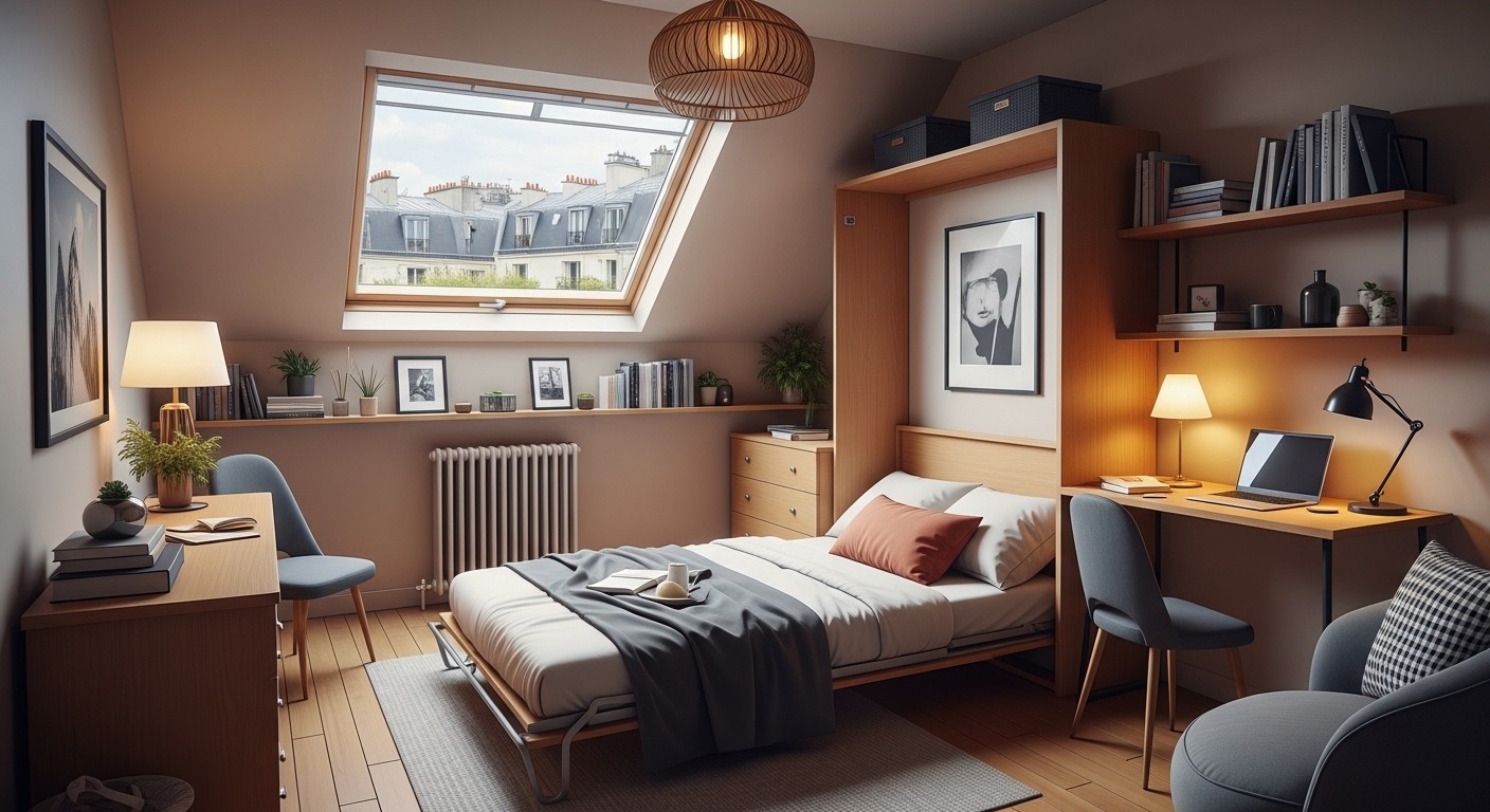 Découvrez pourquoi les chambres de bonne restent un placement recherché à Paris malgré un marché immobilier plus calme. Rentabilité, demande et astuces en 2026.