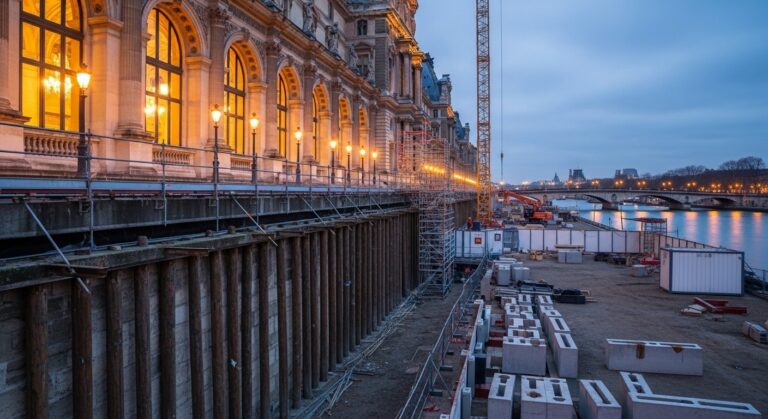 Chantier Mystère Au Louvre : Le 9e Département Se Prépare