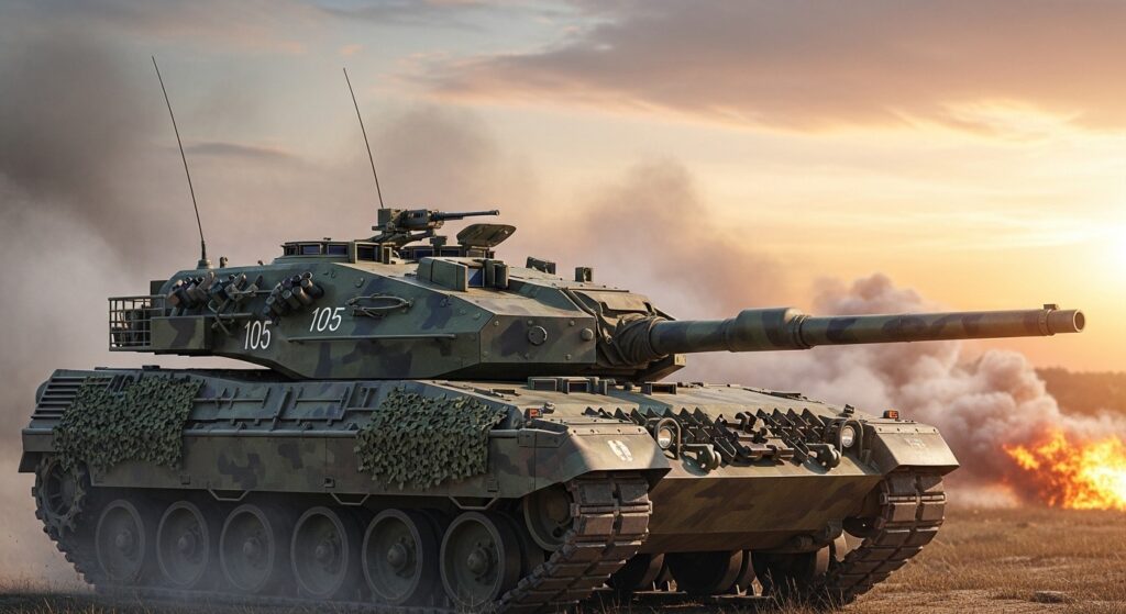 Char Leopard 1 Modernisé : Une Tourelle Belge Révolutionne le Combat en Ukraine