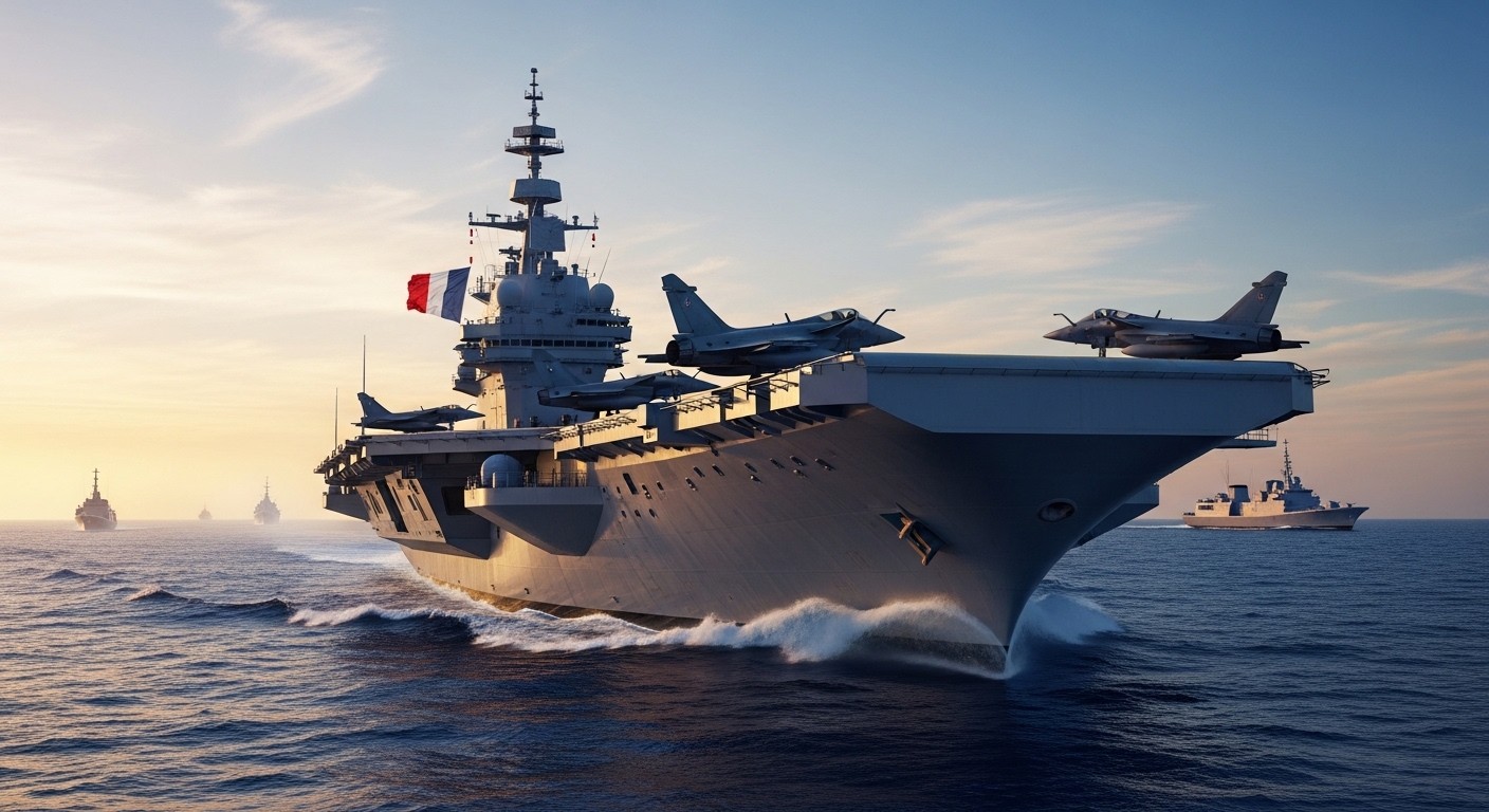 Découvrez pourquoi le porte-avions Charles de Gaulle arrive en Méditerranée face à la crise au Moyen-Orient. Posture défensive française, missions et enjeux expliqués.