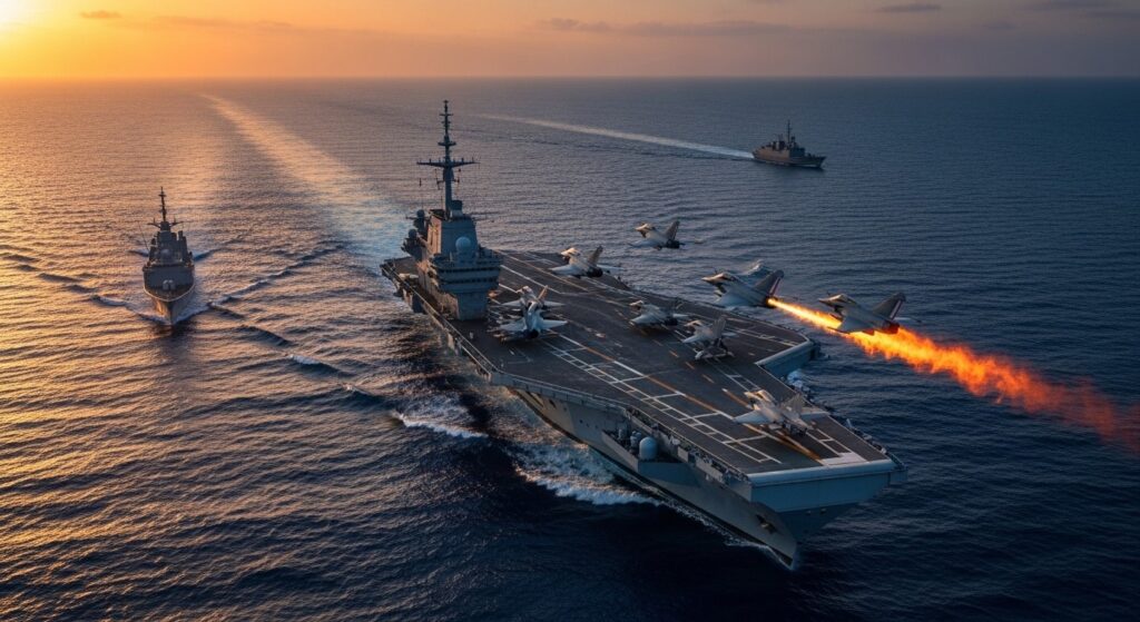 Charles de Gaulle en Méditerranée : quel rôle dans la crise ?