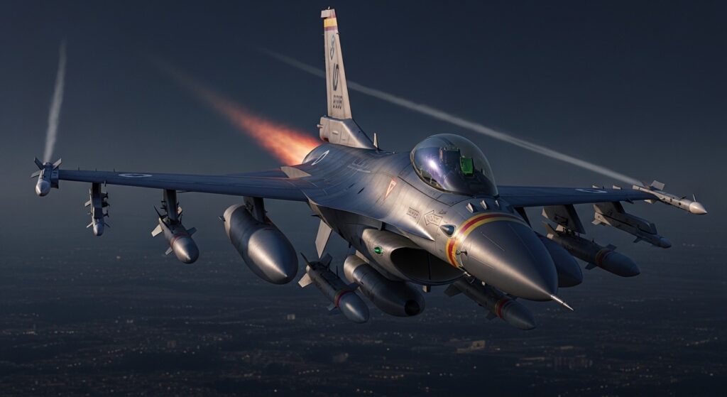 Chasseurs F-16 Israéliens : La Bombe JDAM Mystérieuse en Guerre contre l&rsquo;Iran