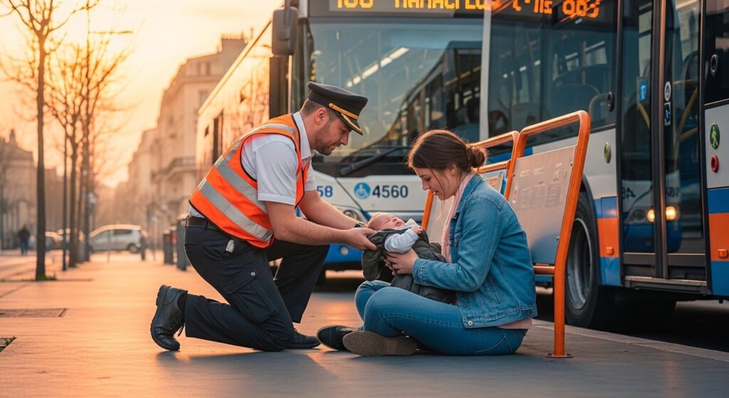 Chauffeur de Bus Aide à Accoucher à Montpellier : Une Naissance Inattendue