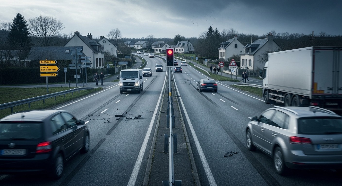 À Chaumontel, la D316 accumule accidents mortels et quotidien dangereux. Habitants et élus exaspérés réclament des aménagements urgents. Décryptage d'une route devenue cauchemar.