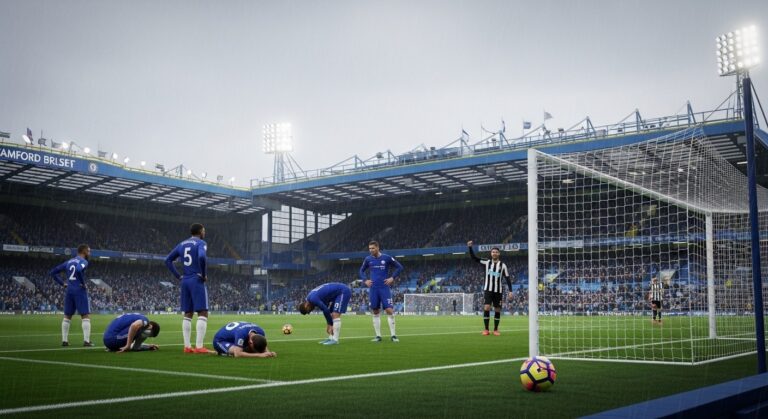 Chelsea 0-1 Newcastle : Les Blues S&rsquo;enlisent Encore