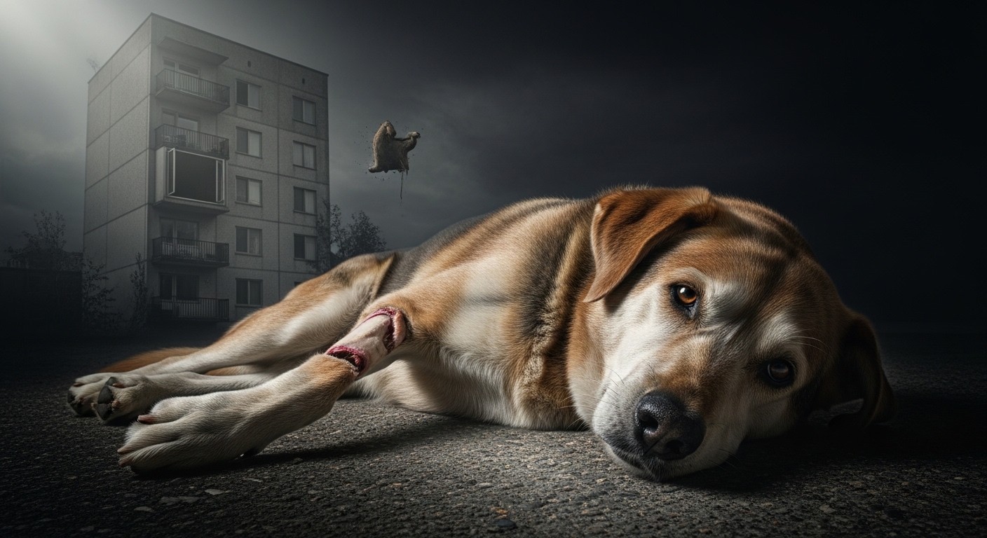 Découvrez l'histoire choquante d'un chien adopté sur les réseaux sociaux et jeté du 4e étage à Saint-Malo. Survivant miraculeux malgré fractures graves, cet acte de cruauté alerte sur les adoptions irresponsables.