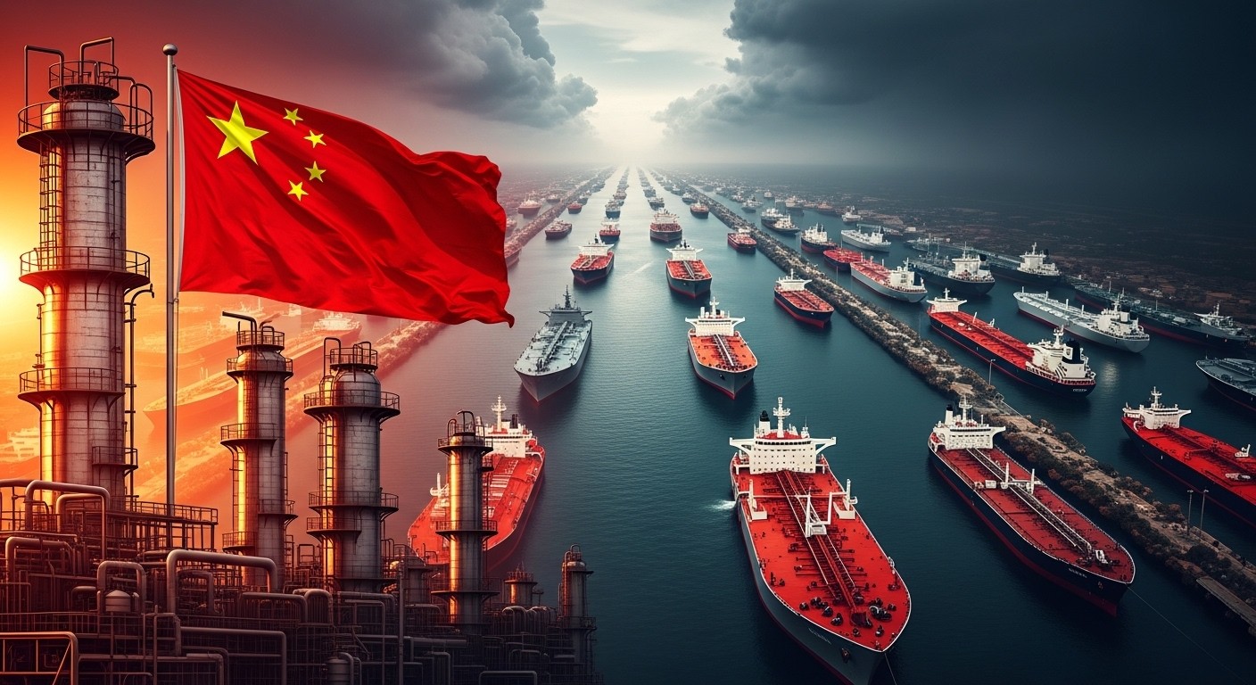 Face au blocage du détroit d'Ormuz par l'Iran en pleine guerre au Moyen-Orient, la Chine ordonne à ses raffineurs de stopper les exportations de carburants pour éviter une pénurie. Impacts mondiaux et enjeux énergétiques.