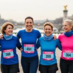 Cinq Amies Bretons Défient le Semi-Marathon de Paris