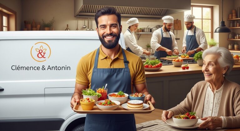 Clémence & Antonin : la franchise qui révolutionne les repas seniors